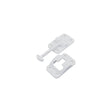 JR Products Plastic T-Style Door Holder, 3.5″ Polar White