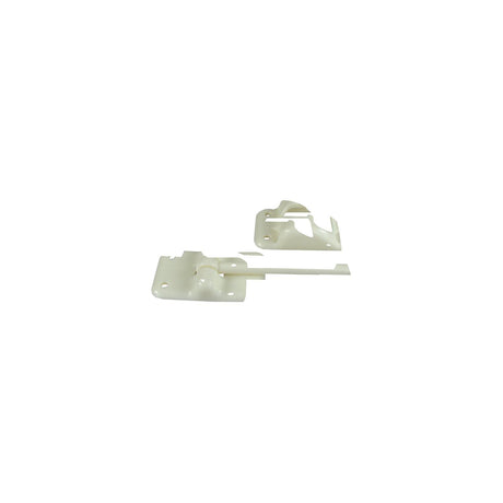 JR Products Plastic T-Style Door Holder, 3.5″ Colonial White