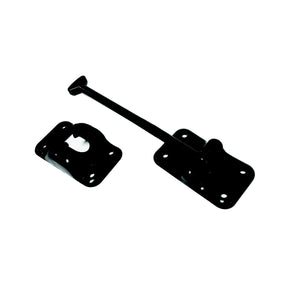 JR Products Plastic T-Style Door Holder, 6″ Black