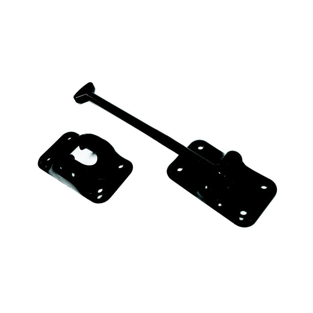 JR Products Plastic T-Style Door Holder, 6″ Black