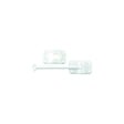 JR Products Plastic T-Style Door Holder, 6″ Polar White