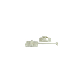 JR Products Plastic T-Style Door Holder, 6″ Colonial White