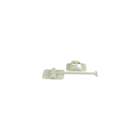 JR Products Plastic T-Style Door Holder, 6″ Colonial White