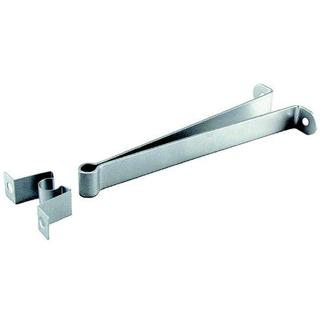 JR Products C-Clip Style Door Holder - Metal, 3″