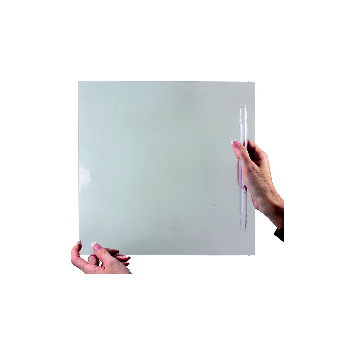 JR Products 11195 Clear RV Screen Door Slider Replacement for 12″ Wide Tracks