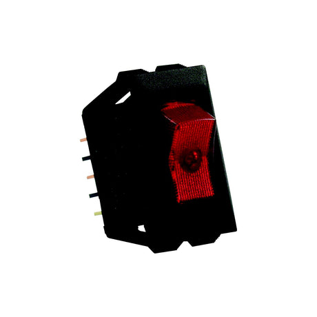 ILLUMINTD 120V ON/OFF SW RD/BL
