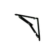 JR Products 20735 Brown 12″ x 12″ x 16 1/2″ Folding RV Shelf Bracket