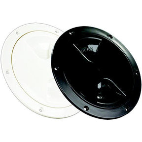 JR Products 5" Access/Deck Plate, White
