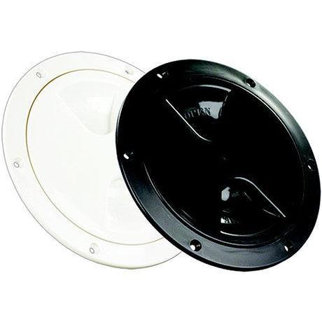 JR Products 5″ Access/Deck Plate, White