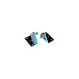 JR Products BR1060 Gas Spring Mounting Brackets - Angled, 2/pk