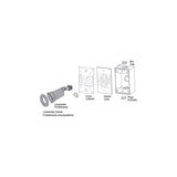 Sigma Engineered Solutions Switch Controlled Bronze Lamp Holder Kit Hardwired