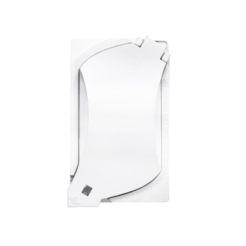 Sigma Engineered Solutions Rectangle Die-Cast Metal 1 gang 4.57 in. H X 2.81 in. W Universal Cover