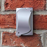 Sigma Engineered Solutions Rectangle Die-Cast Metal 1 gang 4.57 in. H X 2.81 in. W Universal Cover