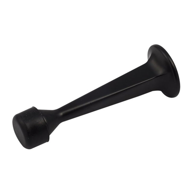 Sure-Loc DS8 FBL Solid Door Stop, Zinc, Flat Black