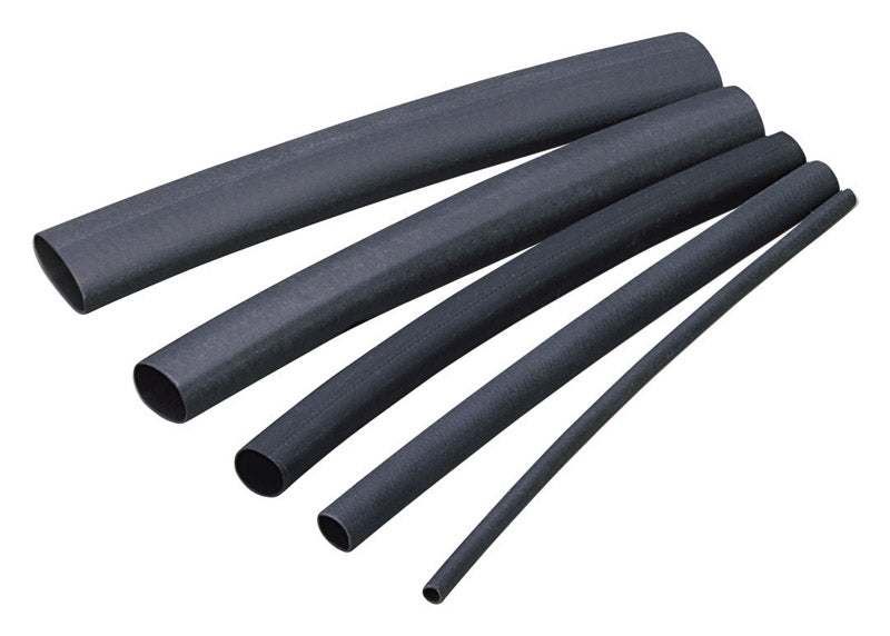 Gardner Bender 1/8 in. D Heat Shrink Tubing Black 7 pk