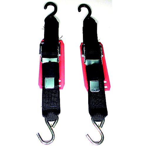 Rod Saver 2PB4VP 2″ x 4' Paddle Buckle Trailer Tie Down w/Vinyl Pad