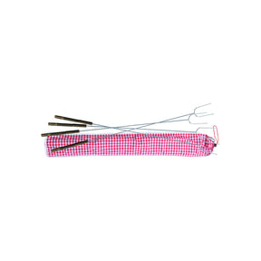 SET OF 4 FORKS W/STORAGE BAG