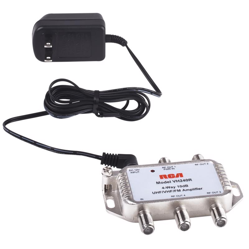 RCA Indoor TV 2 Port Distribution Amplifier 1 pk