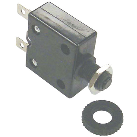 Sierra CB41210 Push Button Circuit Breaker, 10 Amp, White