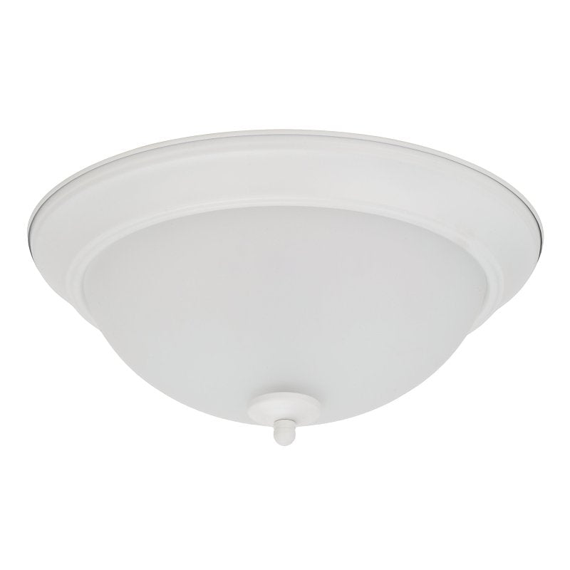 Boston Harbor OG24004WH Ceiling Light, LED Lamp, White Fixture, Powder-Coated Fixture
