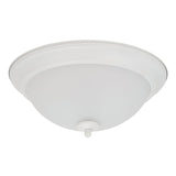 Boston Harbor OG24004WH Ceiling Light, LED Lamp, White Fixture, Powder-Coated Fixture