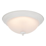 Boston Harbor OG24004WH Ceiling Light, LED Lamp, White Fixture, Powder-Coated Fixture
