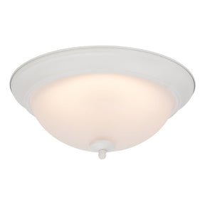 Boston Harbor OG24004WH Ceiling Light, LED Lamp, White Fixture, Powder-Coated Fixture