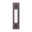 Heath Zenith Oil Rubbed Bronze Brown Metal Wired Pushbutton Doorbell