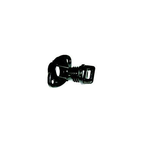 Beckson DP10 Screw Type 1″ Drain Plug With Gasket, Black