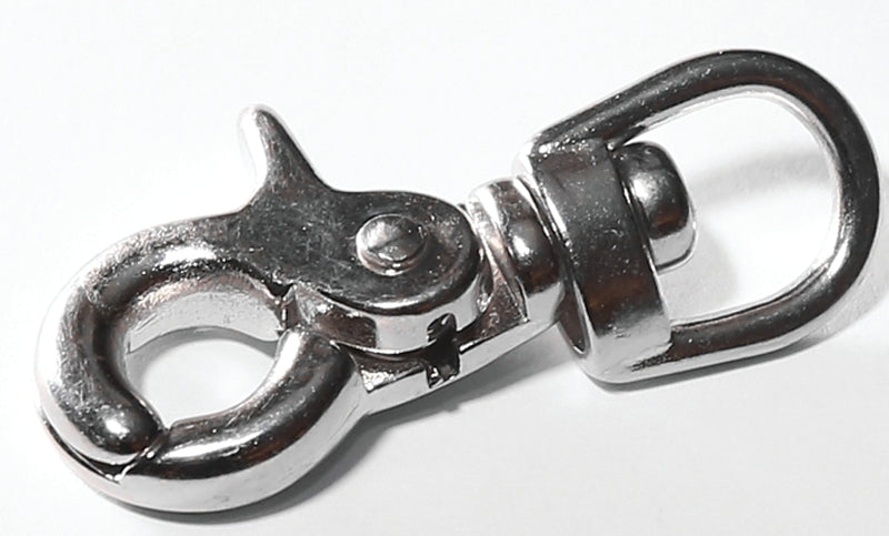 Baron 5013S-1/2 Swivel Trigger Snap, 1/2 in, 80 lb Working Load, Stainless Steel