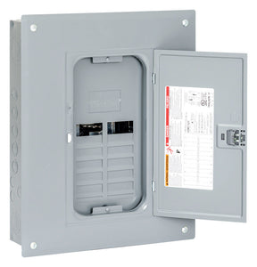 Square D  HomeLine  125 amps 120/240 volt 12 space 24 circuits Main Lug Load Center