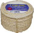 T.W. Evans Cordage 23-205 Rope, 1/4 in Dia, 50 ft L, 1/4 in, 900 lb Working Load, Sisal