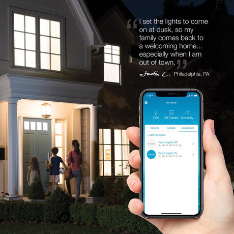 Lutron Caseta White 150 W Wireless Smart-Enabled Dimmer Switch w/Remote Control 1 pk