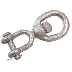 Sea-Dog 181216 Galvanized Jaw & Eye Swivel, 5/8″, Bulk