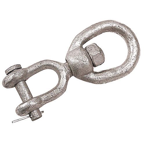 Sea-Dog 181216 Galvanized Jaw & Eye Swivel, 5/8″, Bulk
