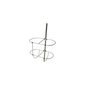 SeaDog Rail Mount Dual Boat Fender Holder Storage Rack - 7/8″ to 1″