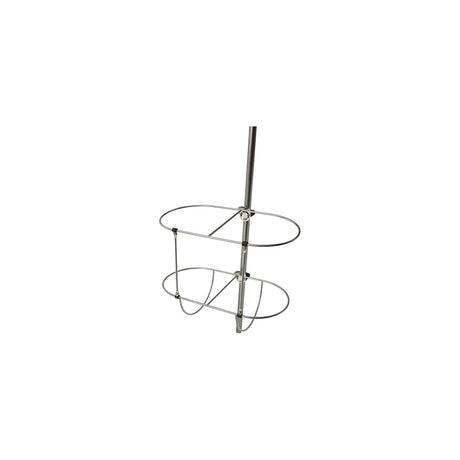 SeaDog Rail Mount Dual Boat Fender Holder Storage Rack - 7/8" to 1"