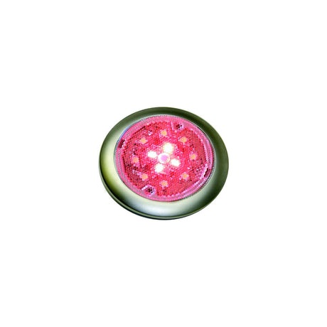 SeaDog 401679 Stainless White &amp; Red LED 12V Surface Mount Low Profile Day &amp; Night Task Light with On / Off Switch - #6 Fastener