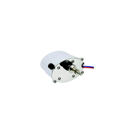 SeaDog Powder Coated Aluminum &amp; Stainless Waterproof Standard 12V Wiper Motor - 2-1/2" Shaft - White Finish