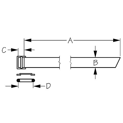 Battery Box Strap - 38"