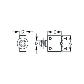 Seadog 4208301 Thermal Breaker 30 Amp