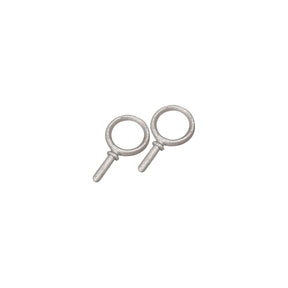 Sea-Dog 5808701 Oarlock Horn 2″ Round, Galvanized, 1 pr.