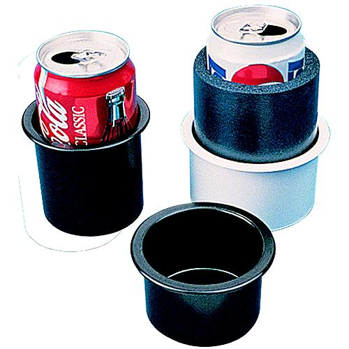 Flush Mt Drink Holder, Black