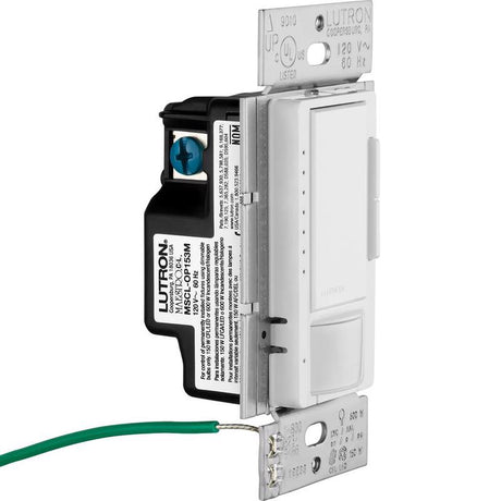 Lutron Maestro White 150 W Motion Sensor Dimmer Switch 1 pk