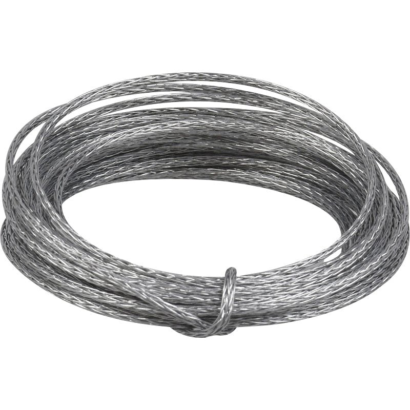OOK 50121 Picture Hanging Wire, 9 ft L, Galvanized Steel, 10 lb, Pack of 12