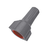 Ideal Industries WeatherProof Insulated Wire Wire Connector Gray 10 pk