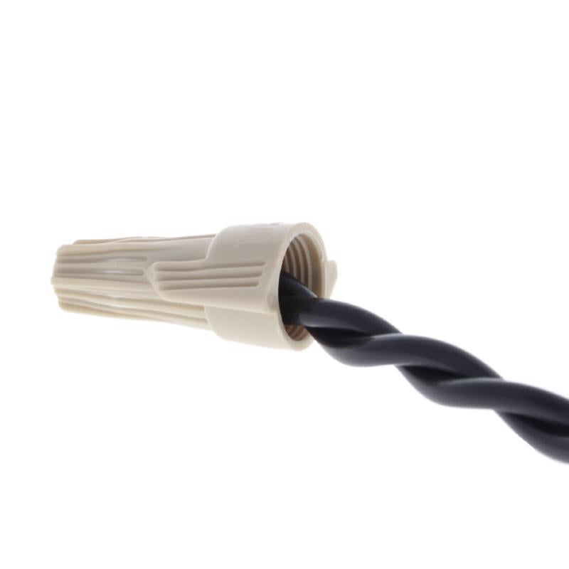 Ideal Industries Twister Insulated Wire Connector Tan 100 pk