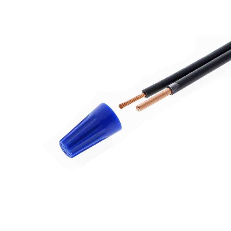 Ideal Industries Insulated Wire Wire Connector Blue 100 pk