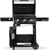 Napoleon Freestyle Series F24DFTNK Pre-Seasoned Non-Stick Griddle, 25,200 Btu, Natural Gas, 3-Burner, Steel Body