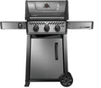 Napoleon FREESTYLE 365 Series F365DPGT Gas Grill, 33,000 Btu, Liquid Propane, 3-Burner, Side Shelf Included: Yes